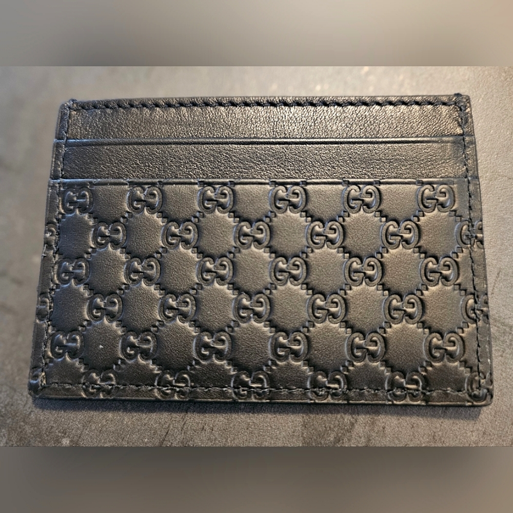 GUCCI MICROGUCCISSIMA CARD CASE *NEW*